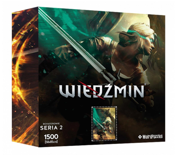 CDP PUZZLE BOHATEROWIE WIEDŹMINA - SERIA 2 CIRI - 517876 - zdjęcie